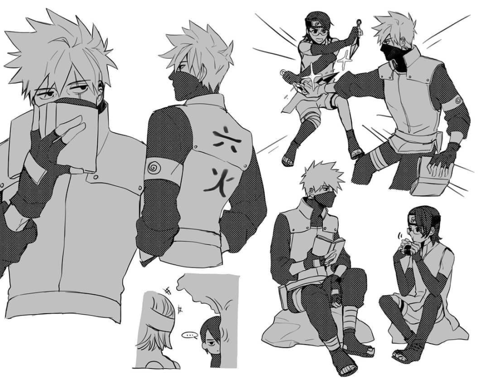 Kakashi and Sakura