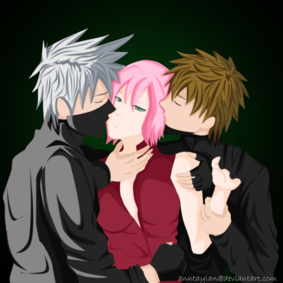 Naruto Sasuke Sakura and Kakashi