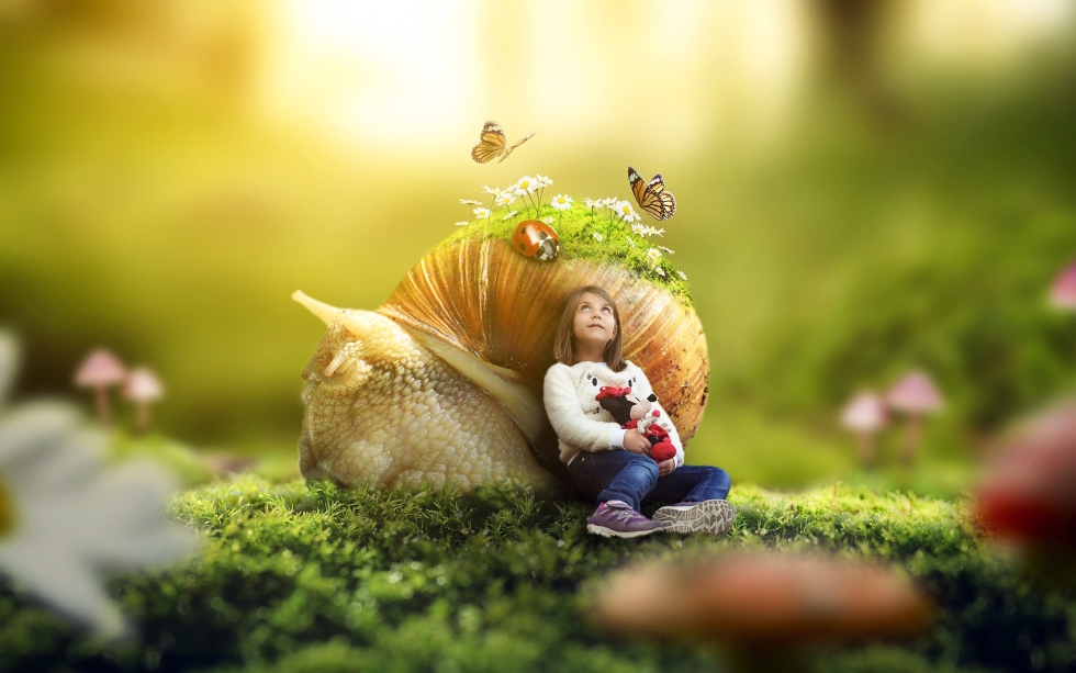 Eternally flowering Sakura anime