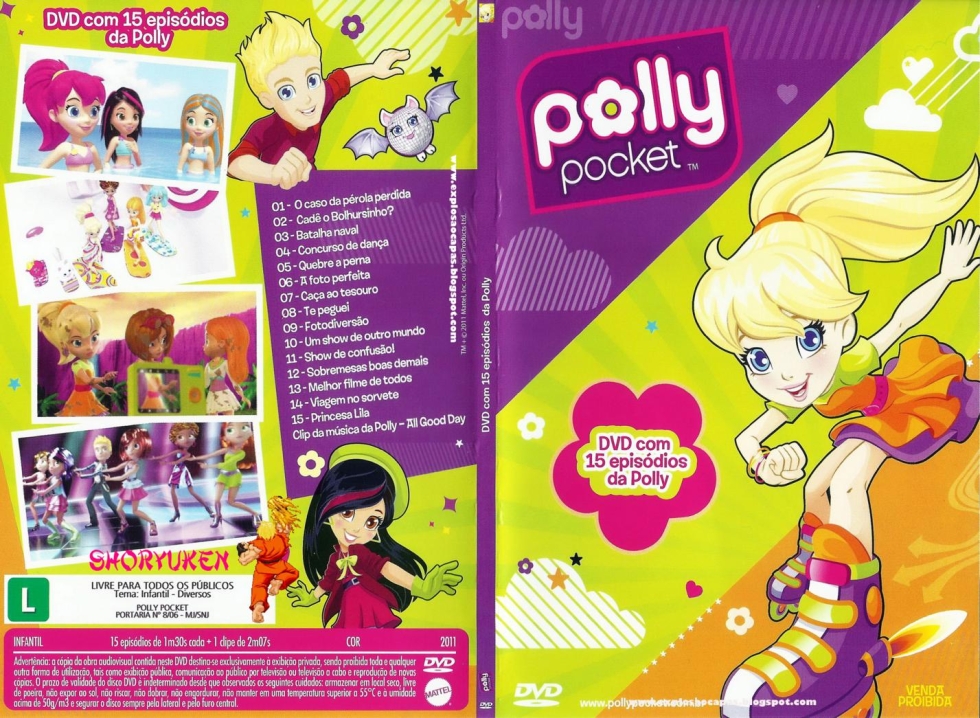 Polly Polly Polly magazine with stickers