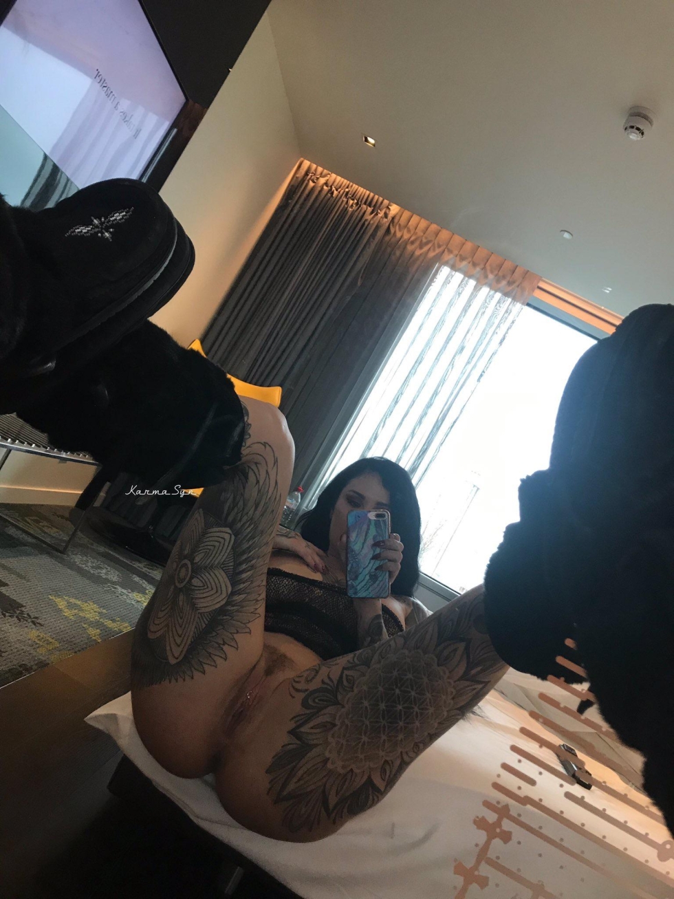 Masturbation Big natural breasts Inked queen