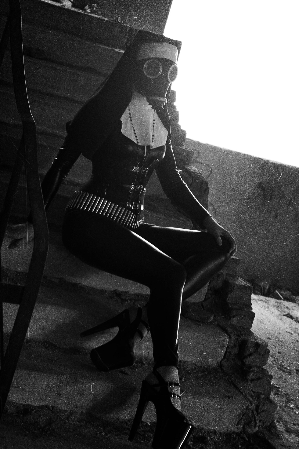 Latex Mask Enclosure