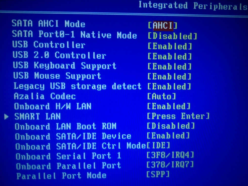 BIOS 2011 American Megatrends Inc