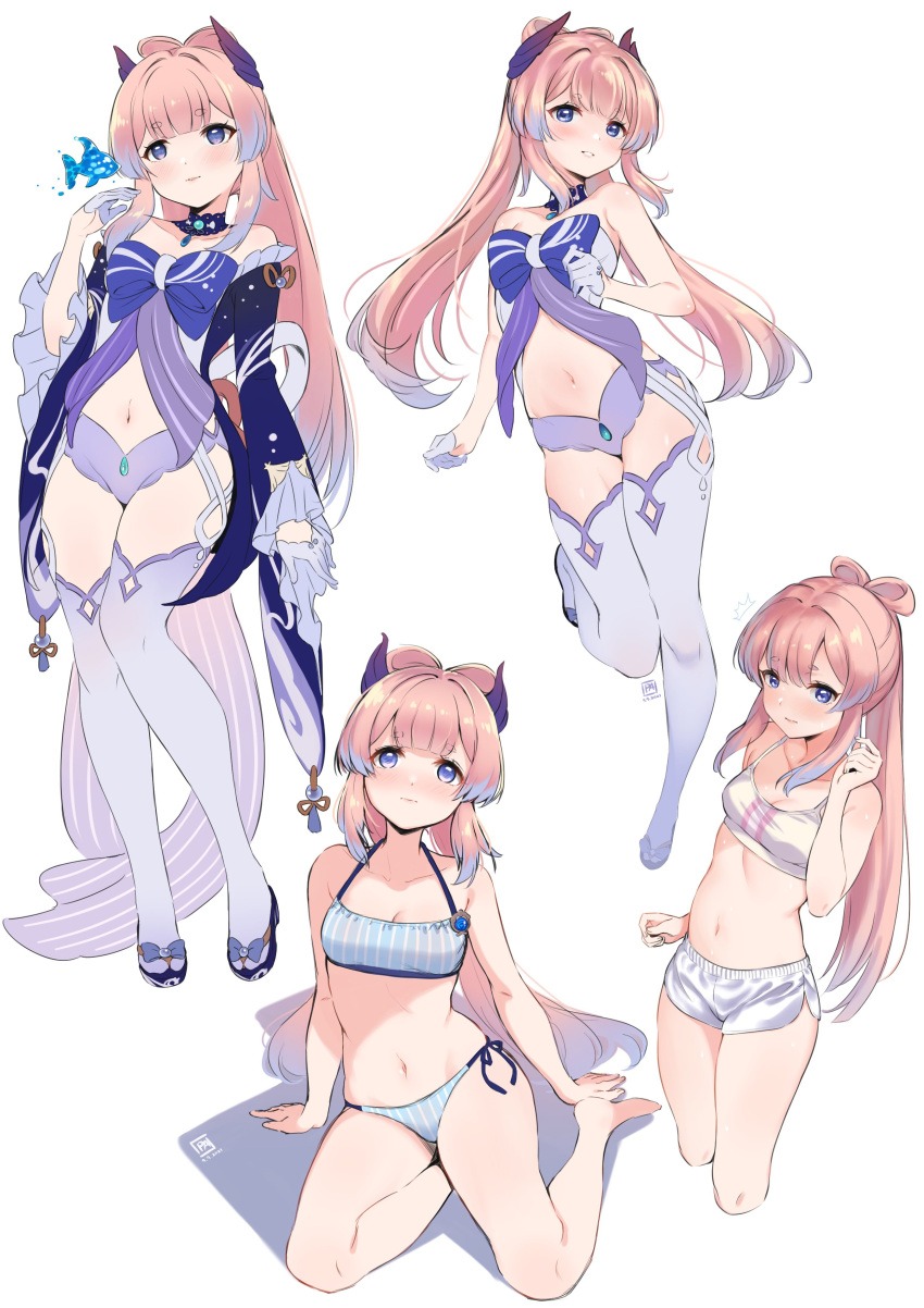 Saginomiya kokomi naked Genshin