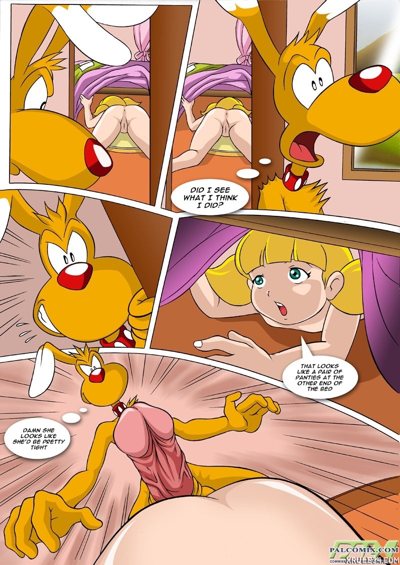 Lesbian comic chip and Dale