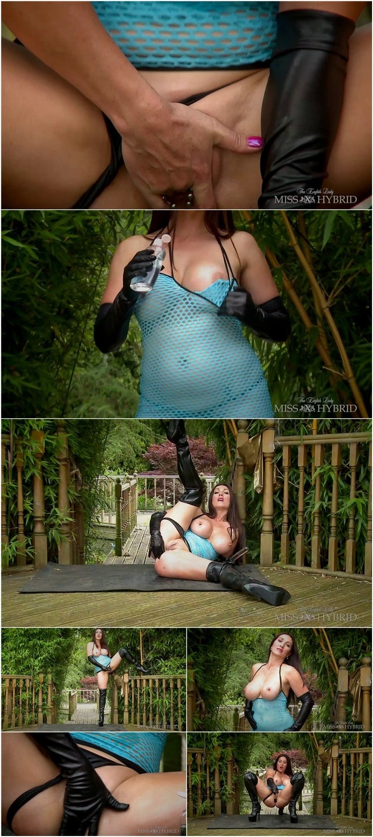 Miss HYBRID in tights fuck