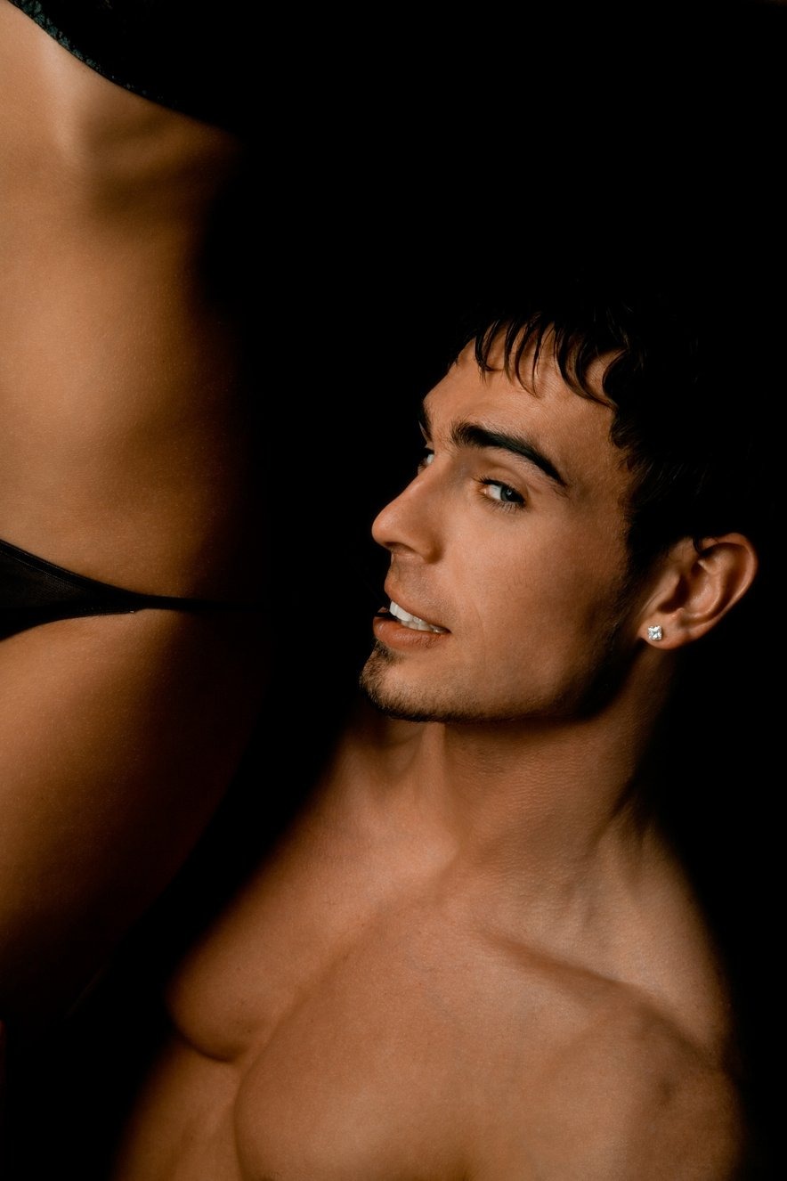 Girl in a dress near a car