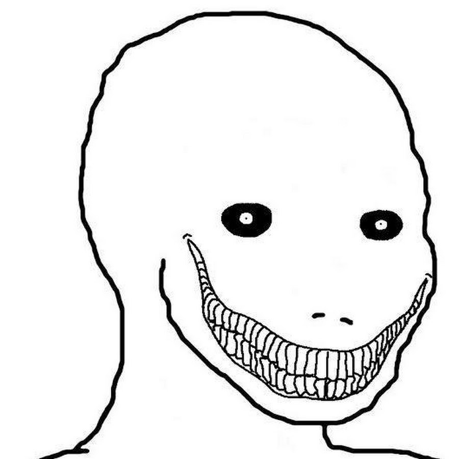 Mem Girl and a man with a beard