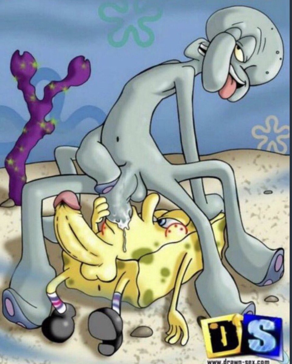 Patrick and Skvidward Hentai