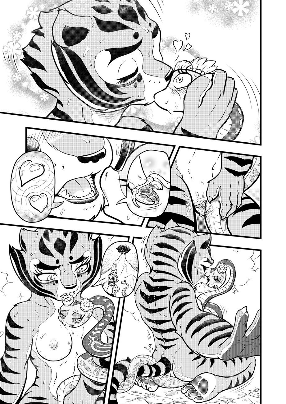 Kung Fu Panda Crane and Viper