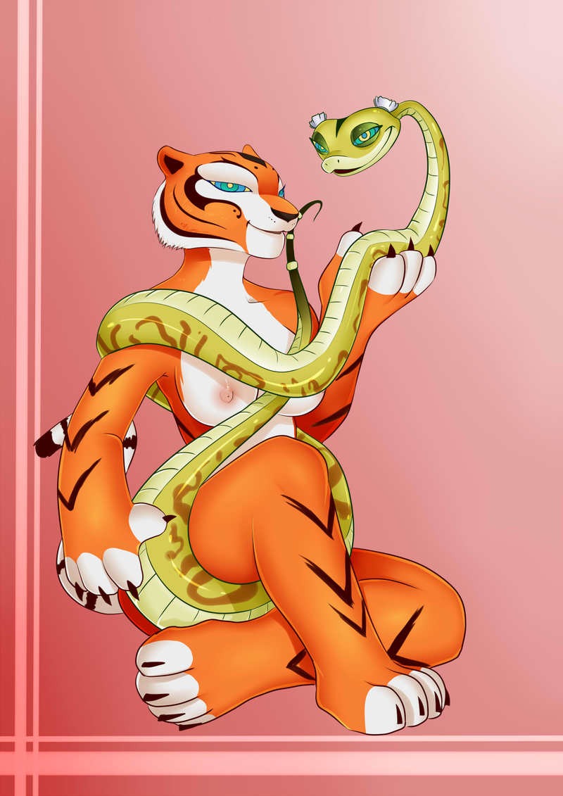 Master Tigress and Viper Hentai