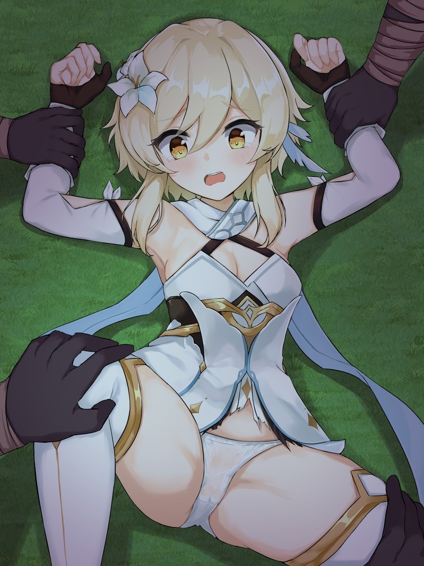 Hentai with a genie from Genshin Impact