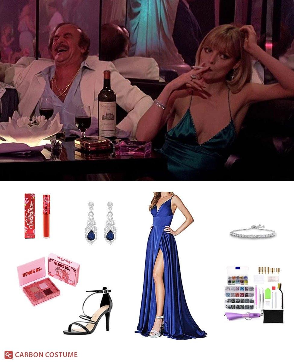 Michelle Pfafer face with scars