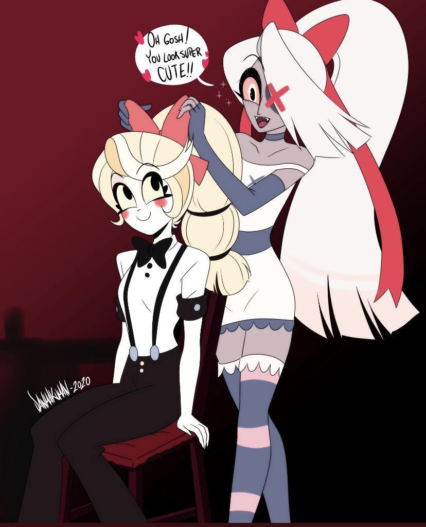 Hazbin Hotel Katie and Charlie