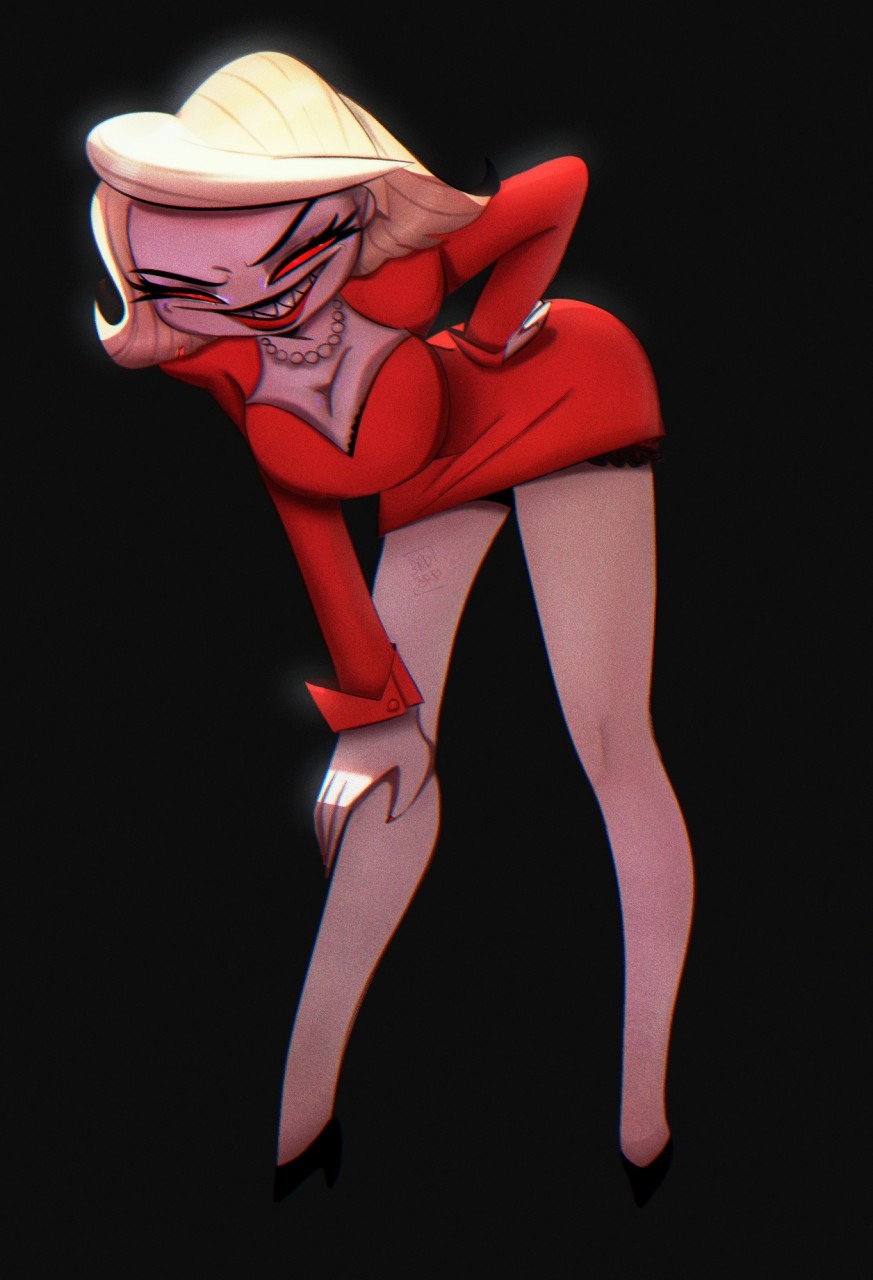 Charlie and Lucifer Hazbin Hotel