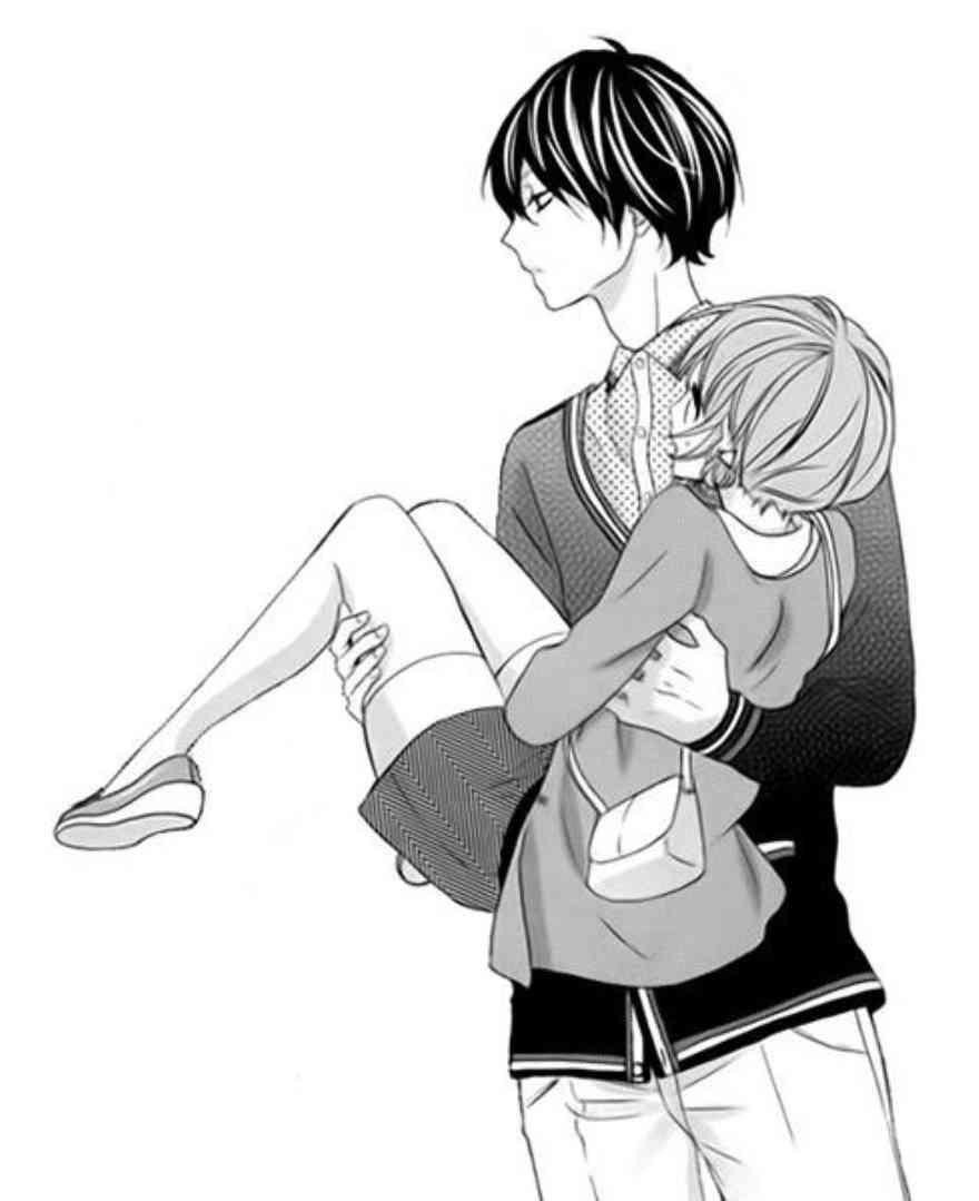 Anime carries in hand