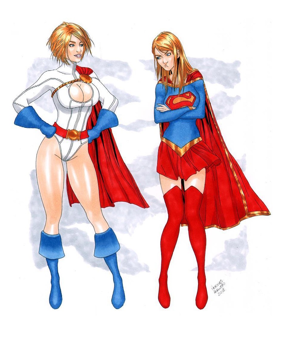 Power Gerl and Superherl