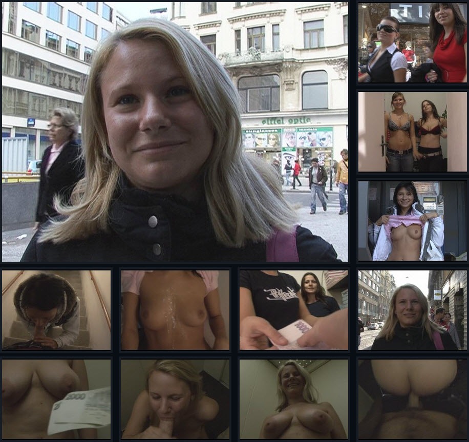 Casting with big tits