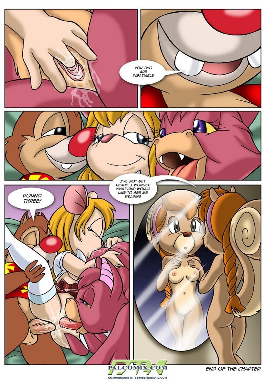 Hentai Comics Chip and Dale Gadget