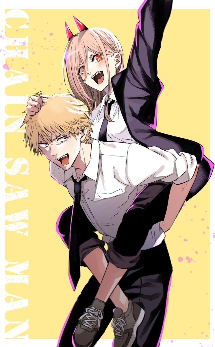 Powers man of a chainsaw anime