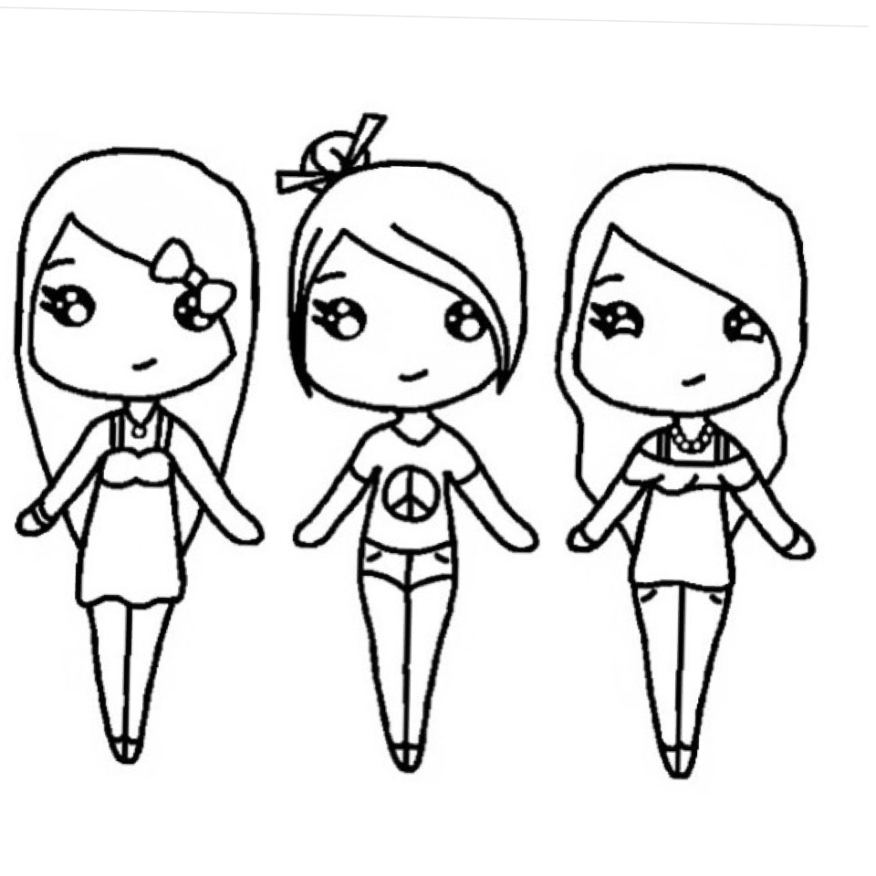 Drawings for sketching light for girls