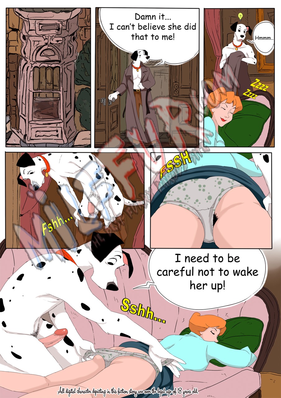 101 Dalmatian hentai comic