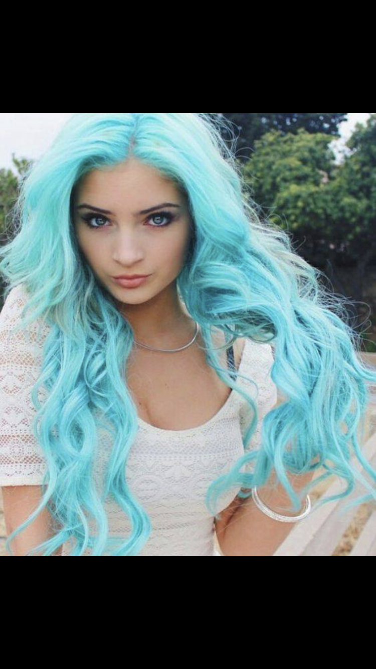 Blue color in English