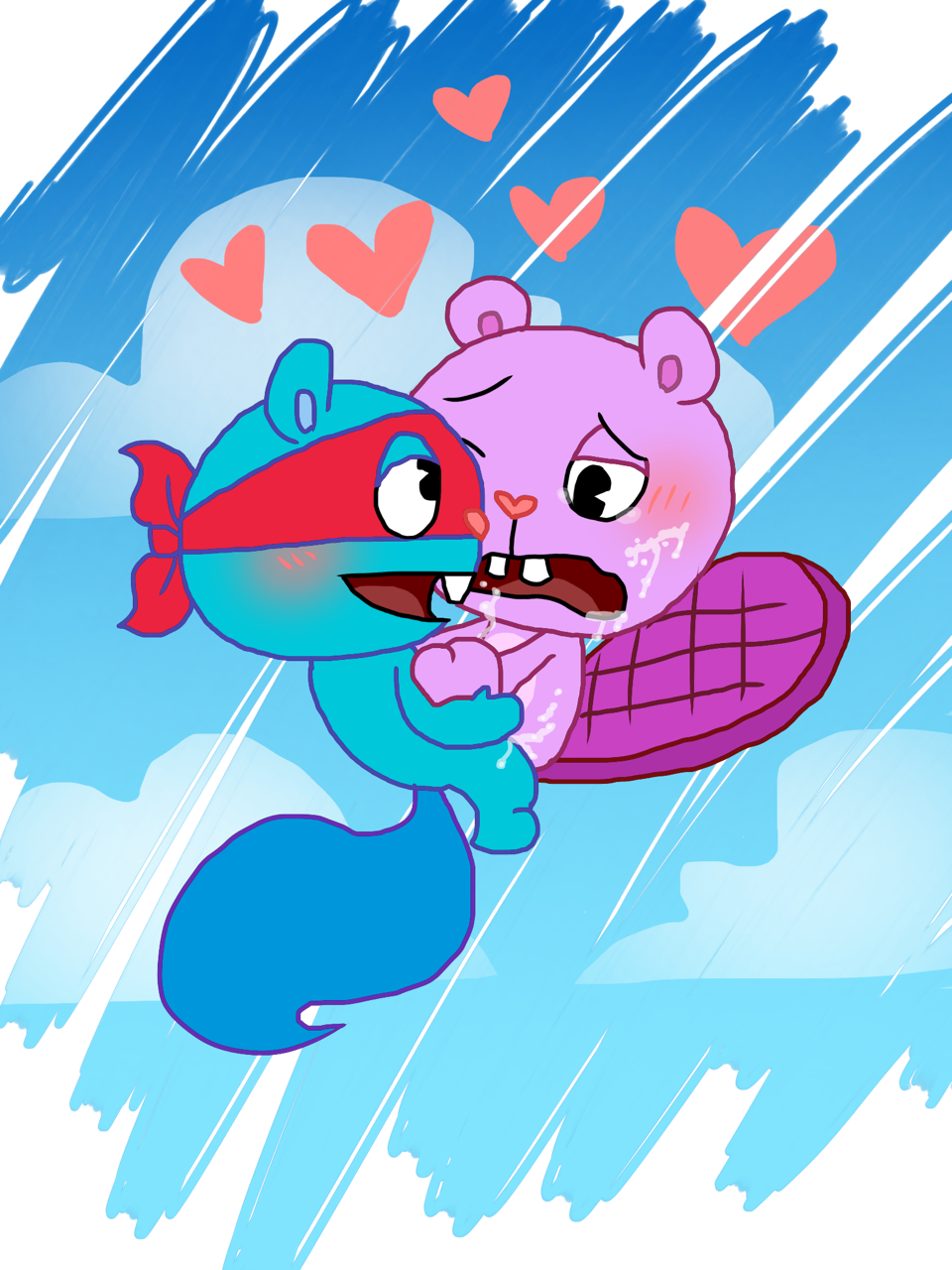 Quick Happy Tree Friends by Poplyy on Deviantart