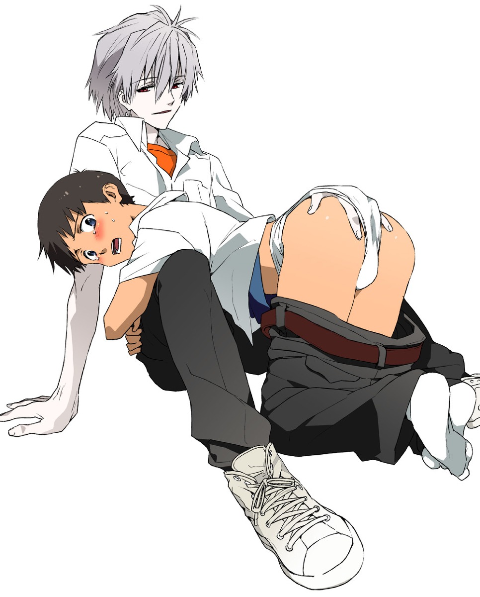 Kaoru Nagisa and Shinji Ikari XXX