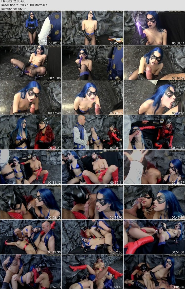 Hypnotized Superheroines Lesbi