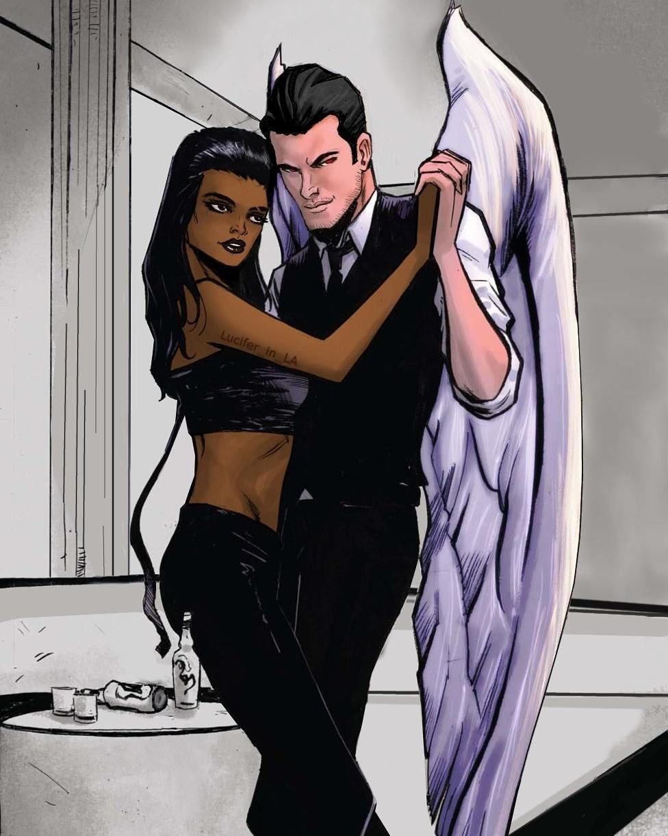 Lucifer Morningstar DC Chloe
