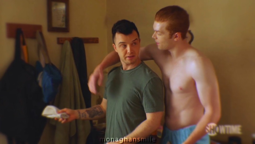 Ian Gallager and Mickey Milkovich