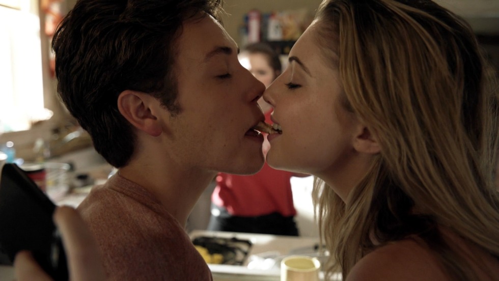 Ethan Katkooski and his girlfriend 2020