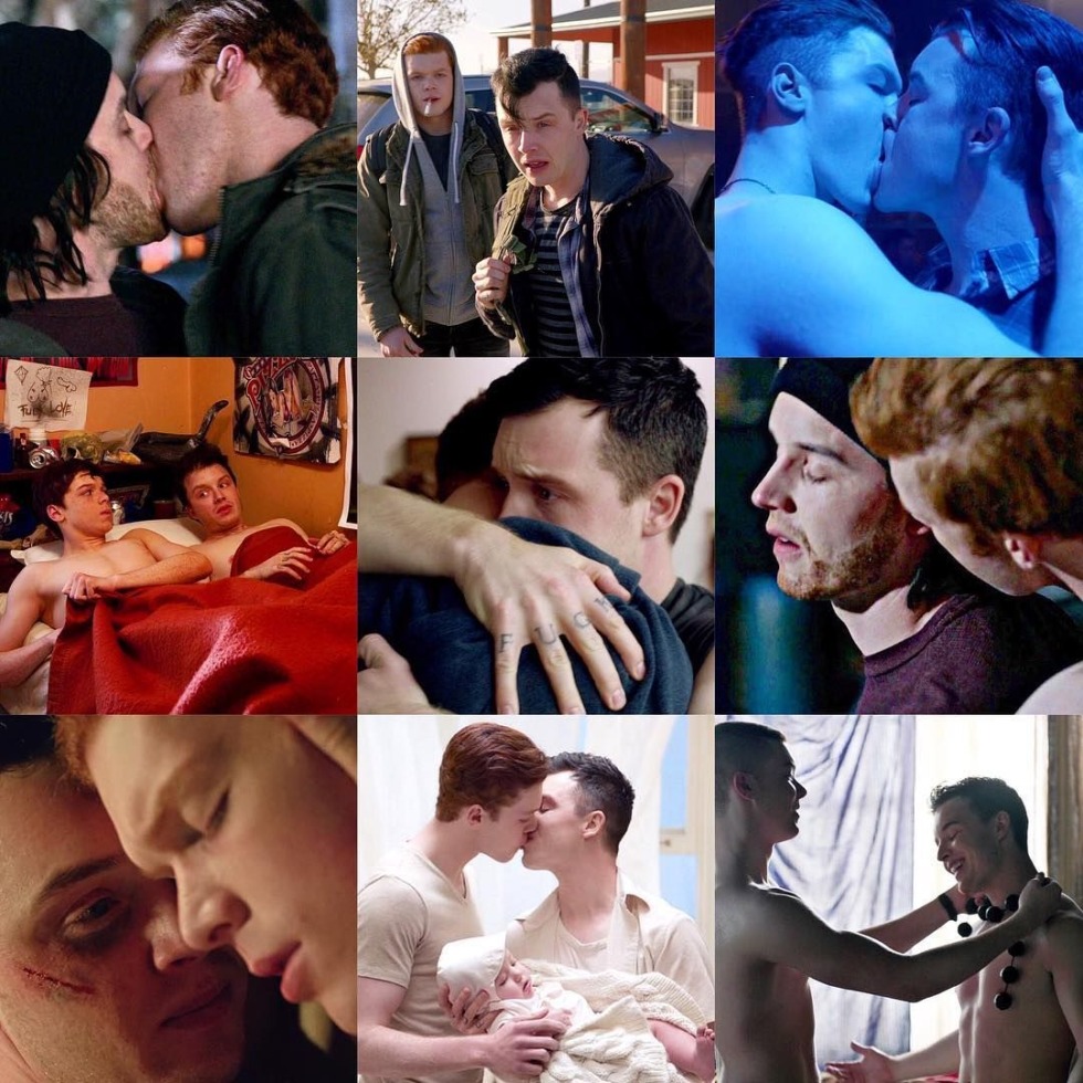 Ian and Mickey from shameless