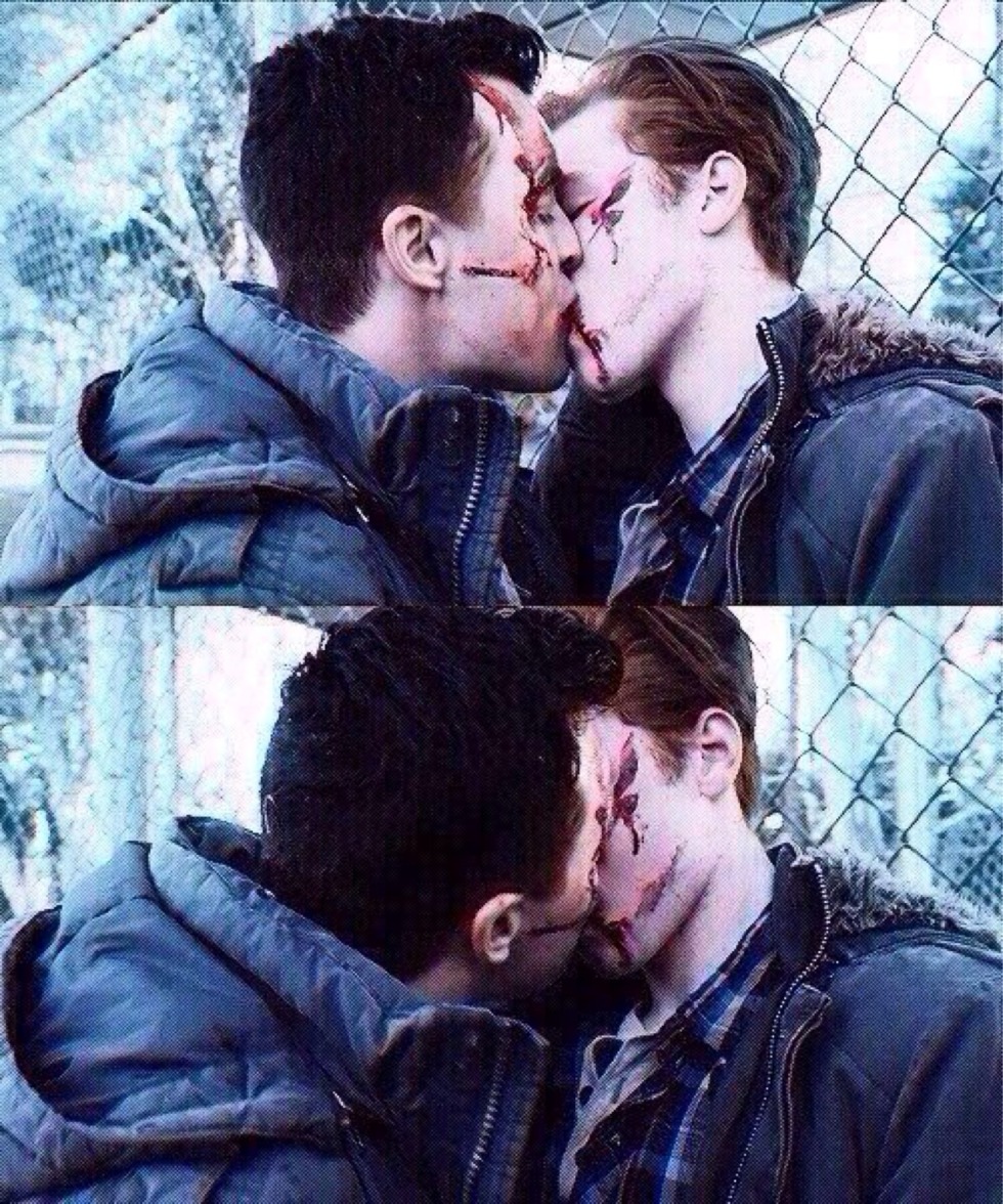 Ian Gallager and Mickey Milkovich