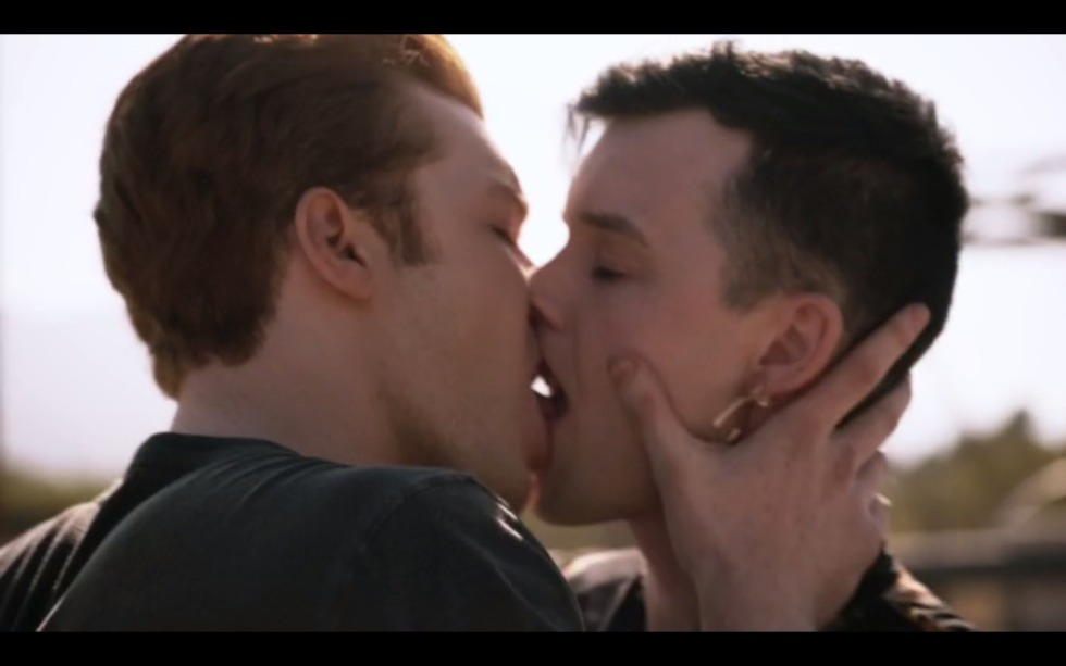 Ian Gallager and Mickey Milkovich