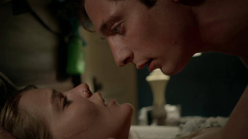 Ian and Mickey bed scenes