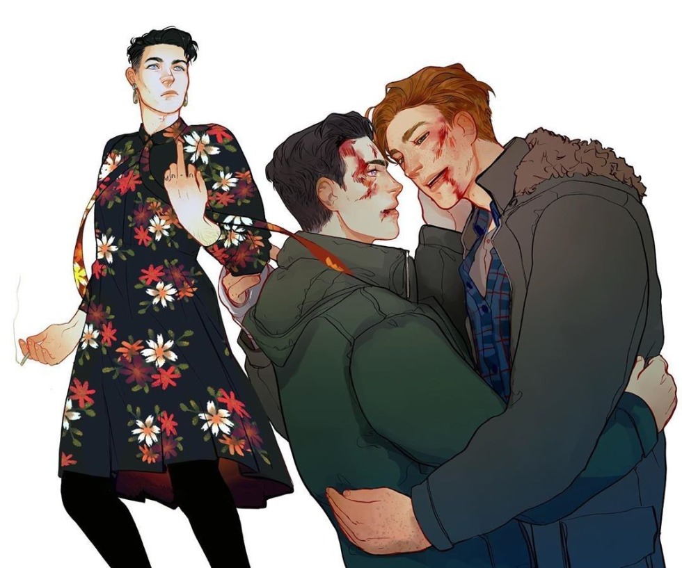 Shameless Lip and Mandy