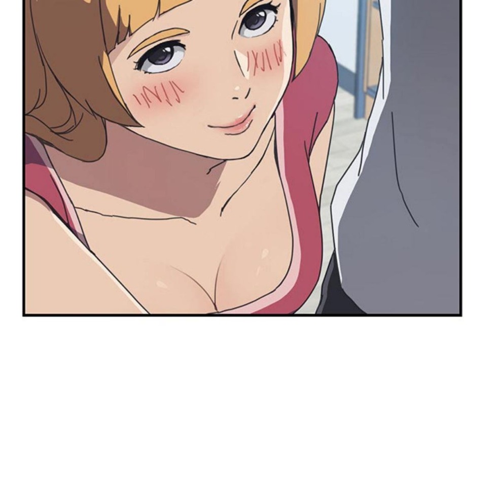 Man and woman in underwear hug