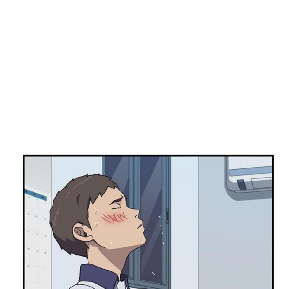 The man unfastens the dress