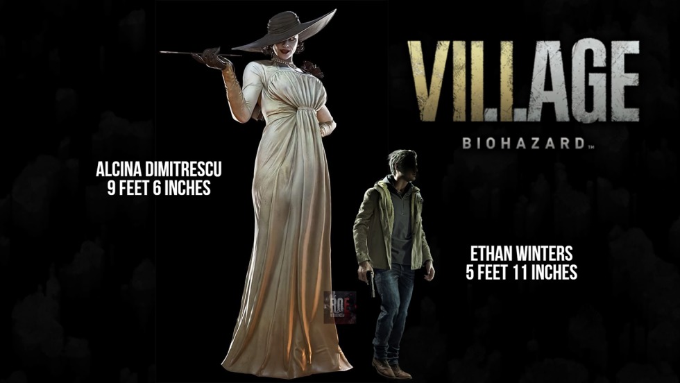 Resident Evil Village Growth Lady Dimitrescu