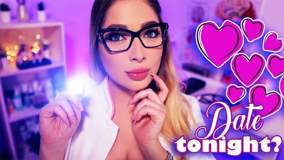 The morning excitement of the girl