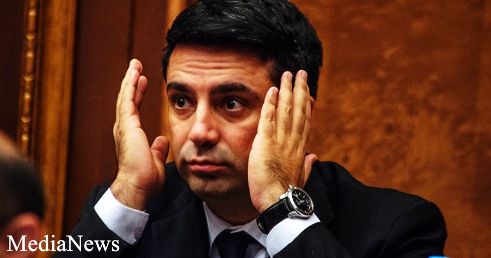 Pashinyan and Alain Simonyan