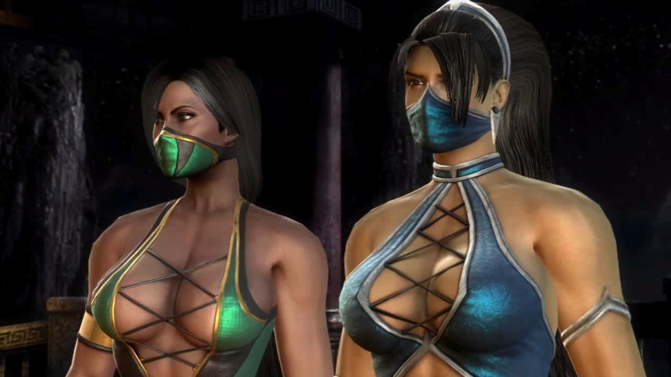 Kitana and Jade Mk 11