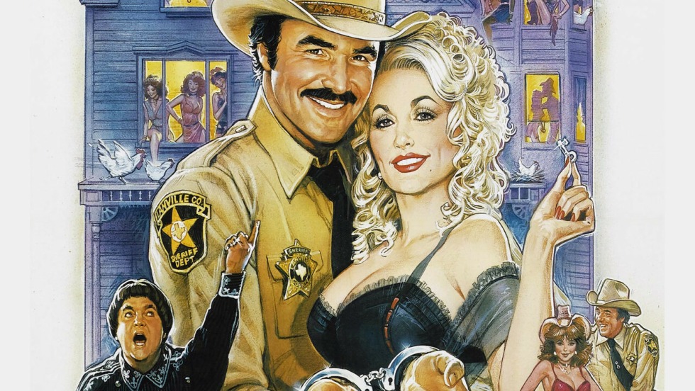 Bert Reynolds and Dolly Parton