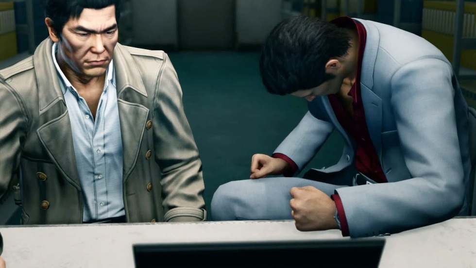 Kiryu Slams a Desk and Leaves