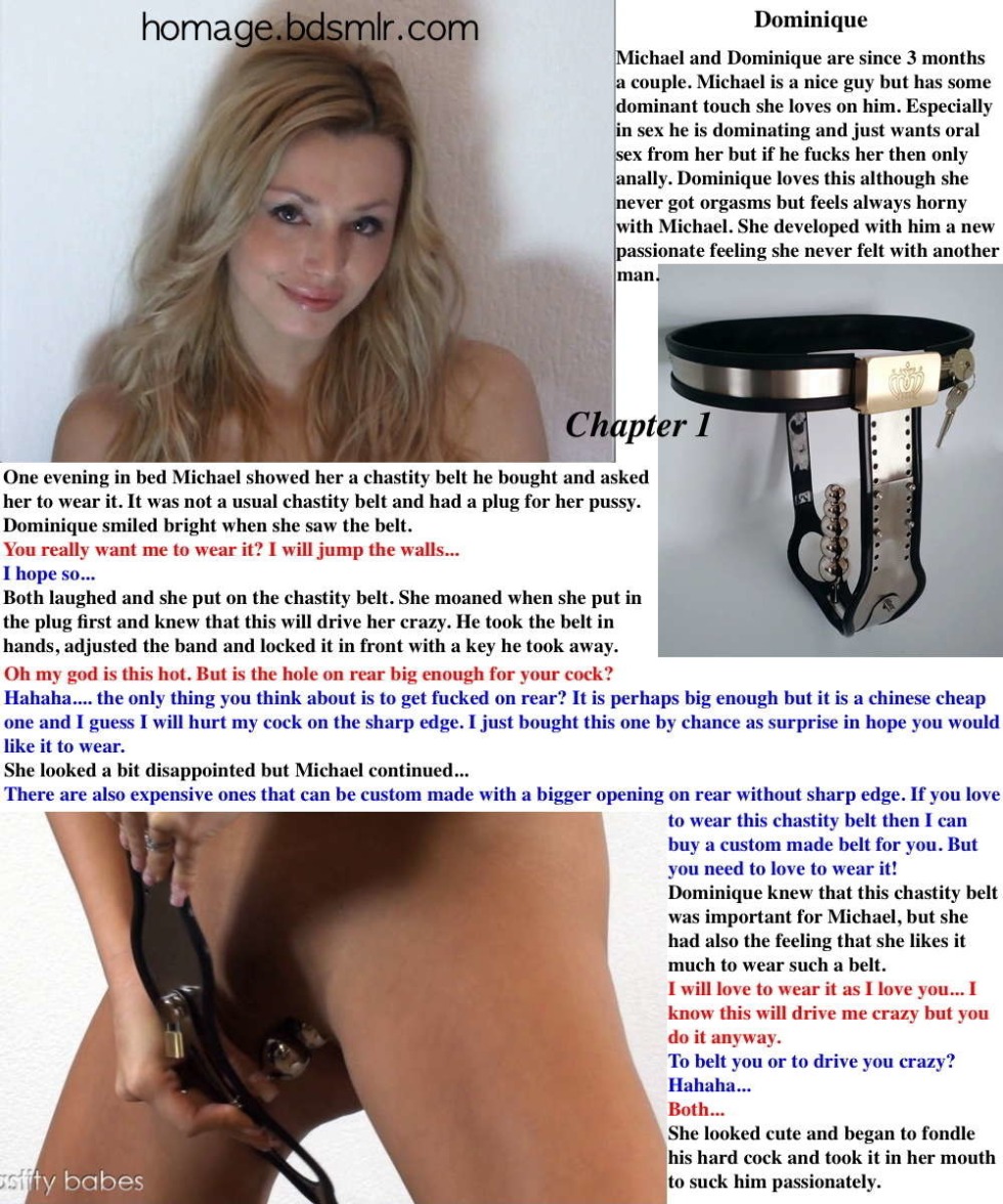 Male belt of fidelity strapon