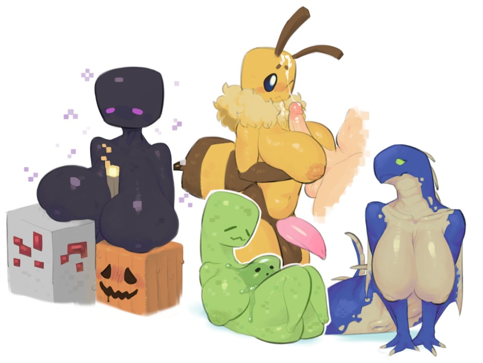 Hentai minecraft monsters