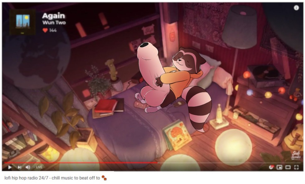 Lofi Hip Hop Radio R34 Art