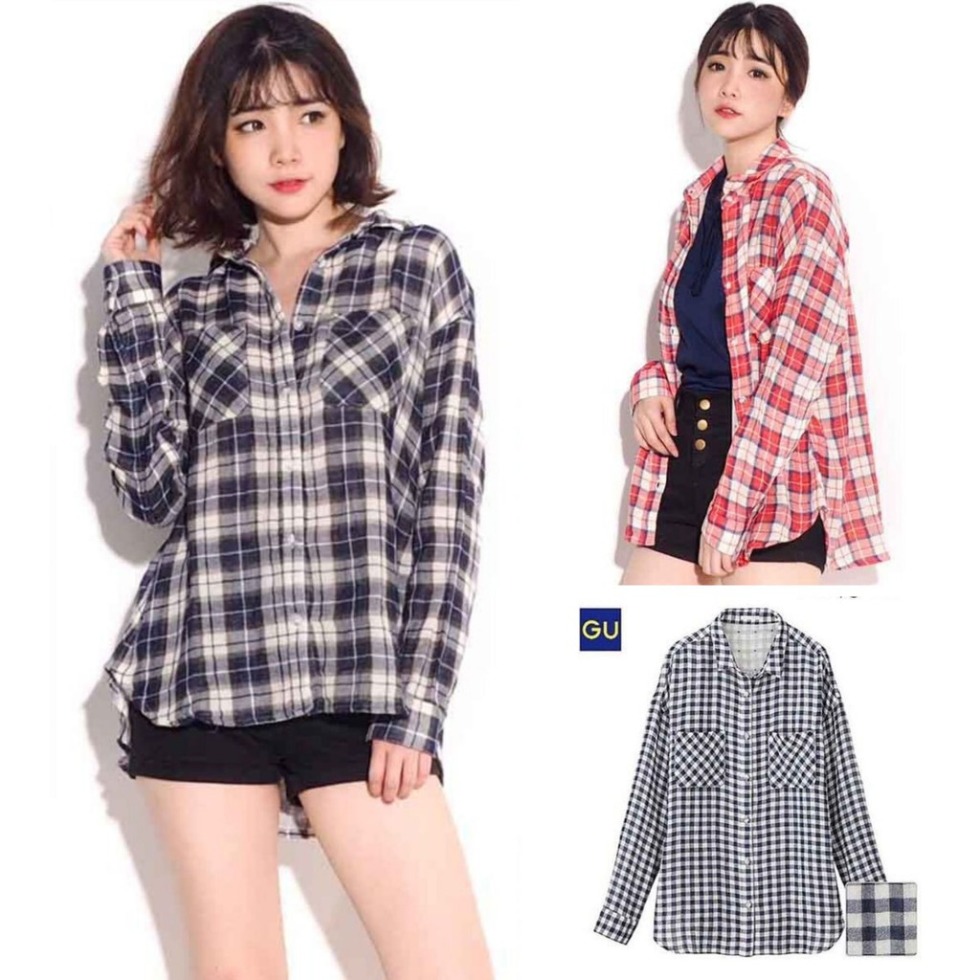 Ping Zhao Women Dress Autumn Long Sleeve Casual Patchwork Loose Shirt Dress